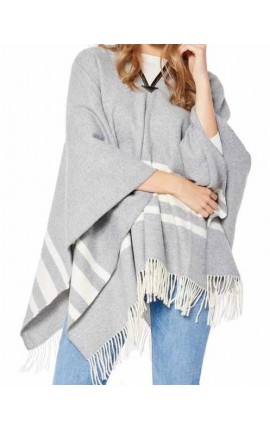 Poncho Mérinos Patagonico MARRON