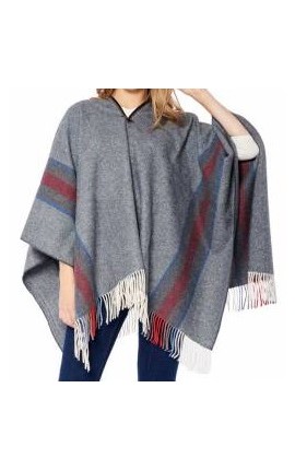 Poncho Mérinos Patagonico MARRON