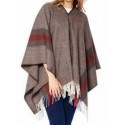 Poncho Mérinos Norteno MARRON