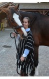 Poncho Agustina NOIR