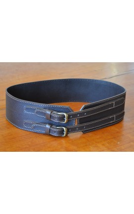 Ceinture DOBLE marron