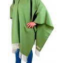 Poncho Mérinos Riojano VERT CLAIR