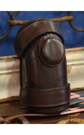 Genouillères Double Scratch MARRON