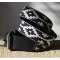 Ceinture Tissu PAMPA Negro & Blanco