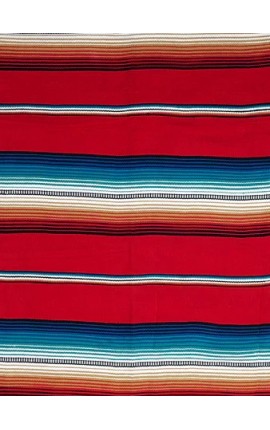 Plaid Blanket ROJO
