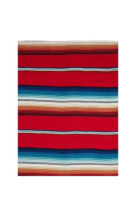 Plaid Blanket ROJO