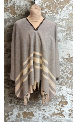Poncho Mérinos Patagonico MARRON