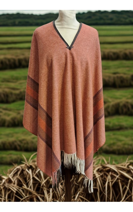 Poncho Mérinos Patagonico MARRON