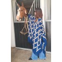 Poncho PAMPA Azul