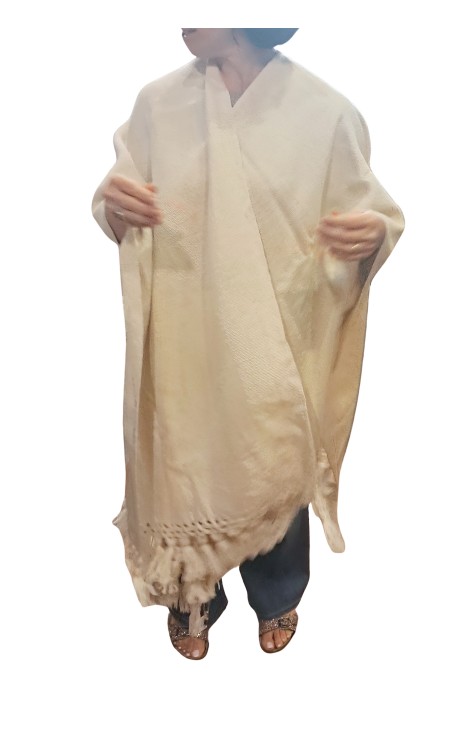 Poncho UNIDO Crema
