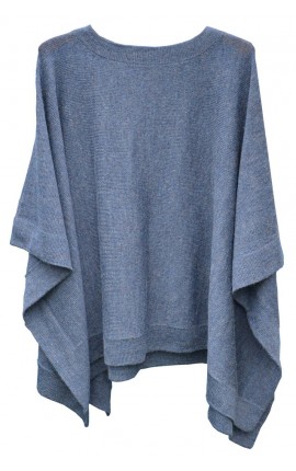 PONCHO Baby Alpaga SUMAQ Gris