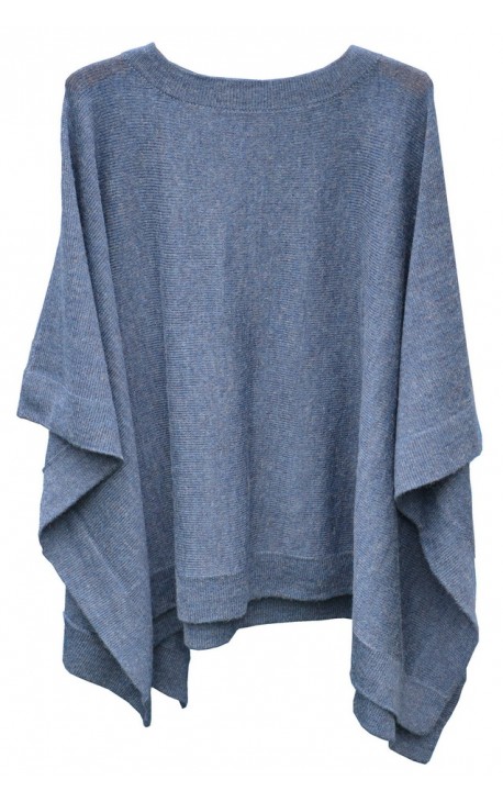 PONCHO Baby Alpaga SUMAQ Gris