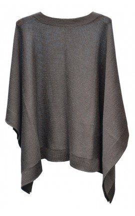 PONCHO Baby Alpaga SUMAQ Noir