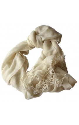 PASHMINA Baby Alpaga LUCAS Blanca