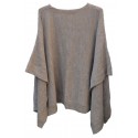 PONCHO Baby Alpaga SUMAQ Taupe