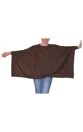 PONCHO Baby Alpaga SUMAQ Chocolate