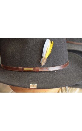 Chapeau Stetson premium NEWBERG Gris