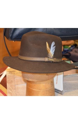 Chapeau premium NEBRASKA Marron