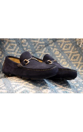 Mocassin Nubuk NAVY