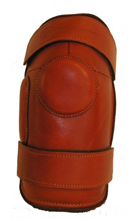 Genouillères Double Scratch MARRON CLAIR